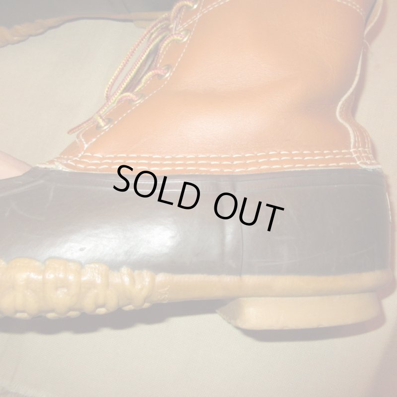 画像4: 古着 80's L.L.Bean エルエルビーン ビーンブーツ アウトドア レザーブーツ BRW / 181211 (4)