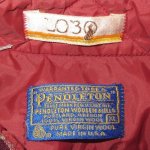 画像6: 古着 70's PENDLETON ペンドルトン LOBO エルボーパッチ ウールシャツ MIX /181218 (6)