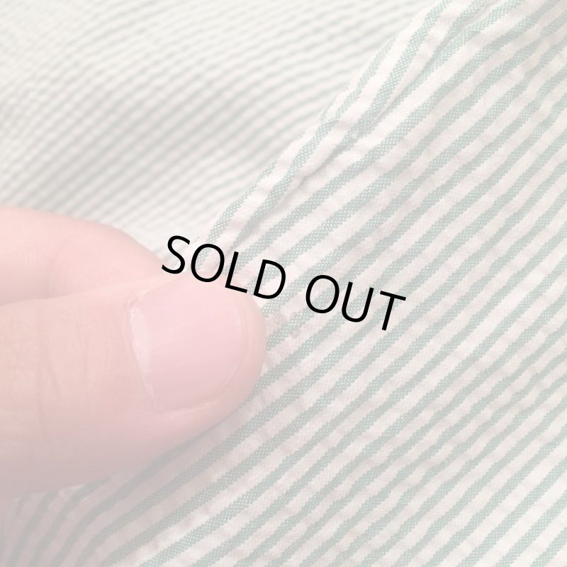 画像10: 古着 00's Brooks Brothers ブルックスブラザーズ シアサッカーパンツ GRN /190619 (10)