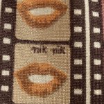 画像3: USED 70's NIK NIK ニクニク マリリンモンロー フィルム柄 イタリア製 ナイロン ヒッピー ディスコ 半袖シャツ MIX / 250515  (3)