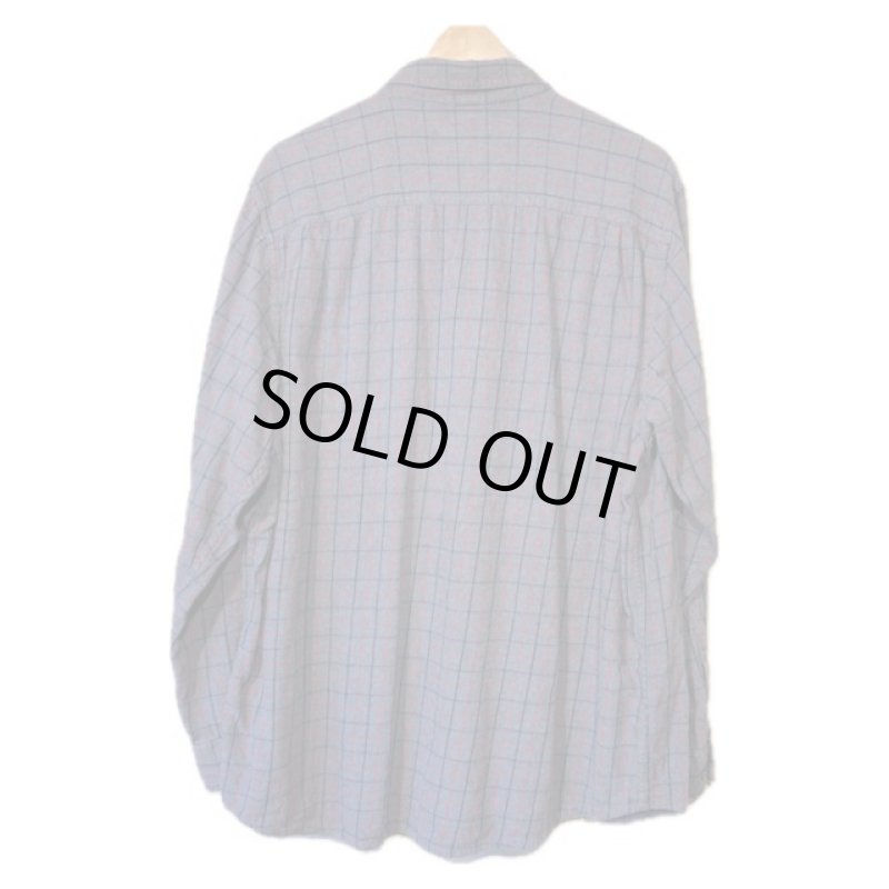 画像2: USED 00's FADED GLORY フェイデッドグローリー ネルシャツ 長袖シャツ CHA / 250918 (2)