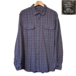 画像1: USED 00's FADED GLORY フェイデッドグローリー ネルシャツ 長袖シャツ CHA / 250918 (1)