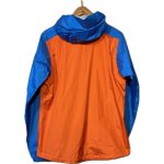 画像2: USED 00's patagonia パタゴニア TORRENT SHELL PULL OVER トレントシェルプルオーバー ナイロンジャケット BLUE×ORG / 250924 (2)