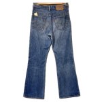 画像2: USED 70's 1979年 Levi's リーバイス 517-0217 66後期 TALON42 デニムパンツ IND / 251012 (2)