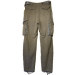 画像2: USED 90's RALPH LAUREN ラルフローレン ミリタリーサンプリング スウェット カーゴパンツ OLV / 251110 (2)