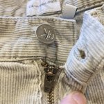 画像5: USED 90's CALVIN KLEIN JEANS カルバンクライン コーデュロイ ペインターパンツ GEY / 251012 (5)