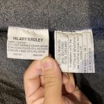 画像3: USED 90's HILARY RADLEY ヒラリーラドリー レザー キルティングジャケット BLK / 251006 (3)