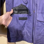 画像8: USED 90's SCHAEFER シェーファー アメリカ製 レザーヨーク コットンジャケット カウボーイジャケット PUP / 251018 (8)