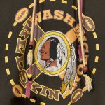画像6: USED 90's STARTER スターター NFL WASHINGTON RED SKIN レイヤード スウェットパーカ MIX / 251012 (6)
