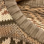 画像5: USED 80's BANANA REPUBLIC バナナリパブリック SAFARI&TRAVEL ネイティヴ柄 コットンニット セーター MIX  / 251112 (5)