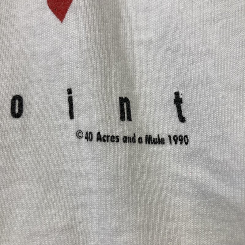 画像5: USED 90's 1990 mo'BETTER BLUES モーベターブルース 40 ACRES スパイクリー ムービー Tシャツ WHT / 251110 (5)