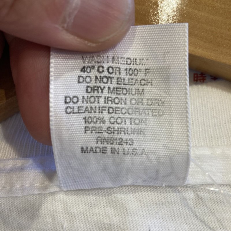 画像7: USED 90's 1990 mo'BETTER BLUES モーベターブルース 40 ACRES スパイクリー ムービー Tシャツ WHT / 251110 (7)