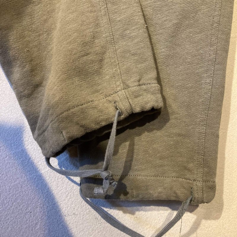 画像9: USED 90's RALPH LAUREN ラルフローレン ミリタリーサンプリング スウェット カーゴパンツ OLV / 251110 (9)