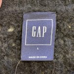 画像3: USED 00's GAP ギャップ モヘア混 ケーブルニット セーター BLK  / 251112 (3)