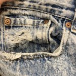画像13: USED 90's Levi's リーバイス 501 USA製 アシッドウォッシュ デニムパンツ ジーンズ BLUE / 251110 (13)