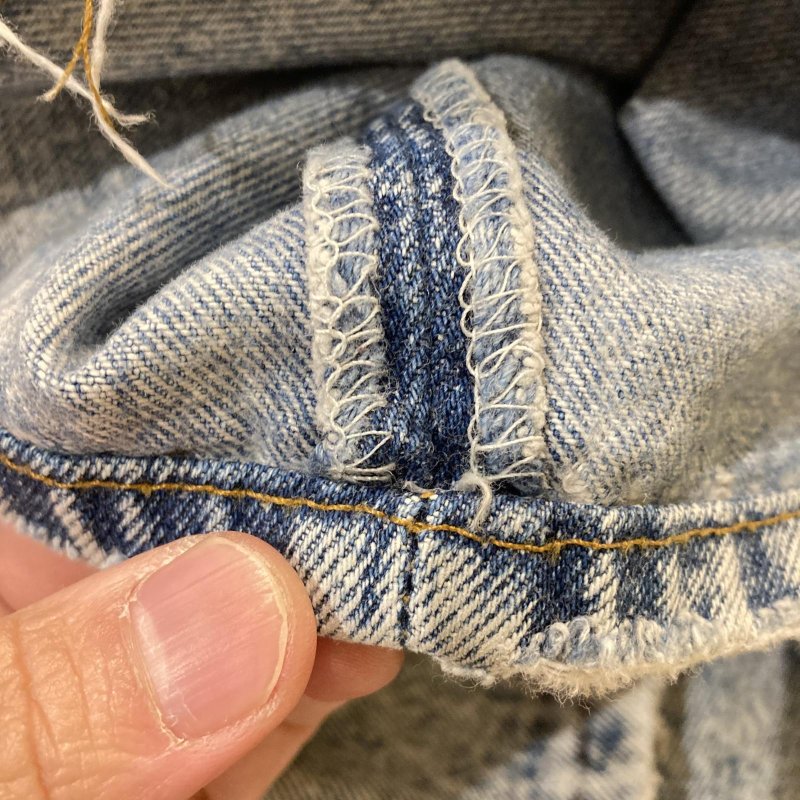 画像8: USED 90's Levi's リーバイス 501 USA製 アシッドウォッシュ デニムパンツ ジーンズ BLUE / 251110 (8)