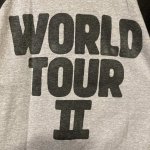 画像4: USED 80's JOAN JETT AND THE BLACKHEARTS ジョーンジェット ツアー ラグラン Tシャツ GRY / 251202 (4)