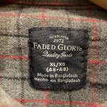 画像3: USED 00's FADED GLORY フェイデッドグローリー ネルシャツ 長袖シャツ CHA / 250918 (3)