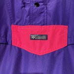 画像4: USED 80's COLUMBIA コロンビア 旧タグ ナイロン アノラックパーカ MIX / 250924 (4)