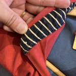 画像6: USED 90's CHAPS by RALPH LAUREN チャップス ラルフローレン レーシング 長袖シャツ RED×BLK / 250918 (6)