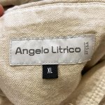画像3: USED 00's ANGELO LITRICO アンジェロリトリコ ミリタリーサンプリング リネンジャケット NAT / 250924 (3)