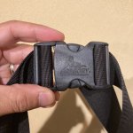 画像6: USED 00's GREGORY グレゴリー 旧ロゴ ハードテール ウエストバッグ BLK / 250920 (6)