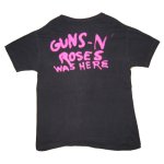 画像2: GUNS&ROSES ガンズ＆ローゼス 発禁 Tシャツ 1987年 (2)