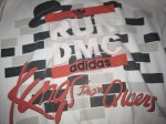 画像3: RUN DMC adidas KINGS FROM QUEENS スウェット 80年代 Tシャツ (3)