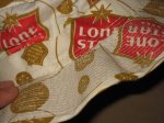 画像2: 古着 LONE STAR BEER ビールメーカー 総柄ハット CAP 帽子 70〜80年代 (2)