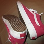 画像8: USED 00's VANS SYNDICATE バンズ シンジケート OLDSKOOL スニーカー RED / 240909 (8)