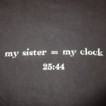 画像4: 古着 90's dEUS デウス my sister my clock Tシャツ BLK / 190110 (4)