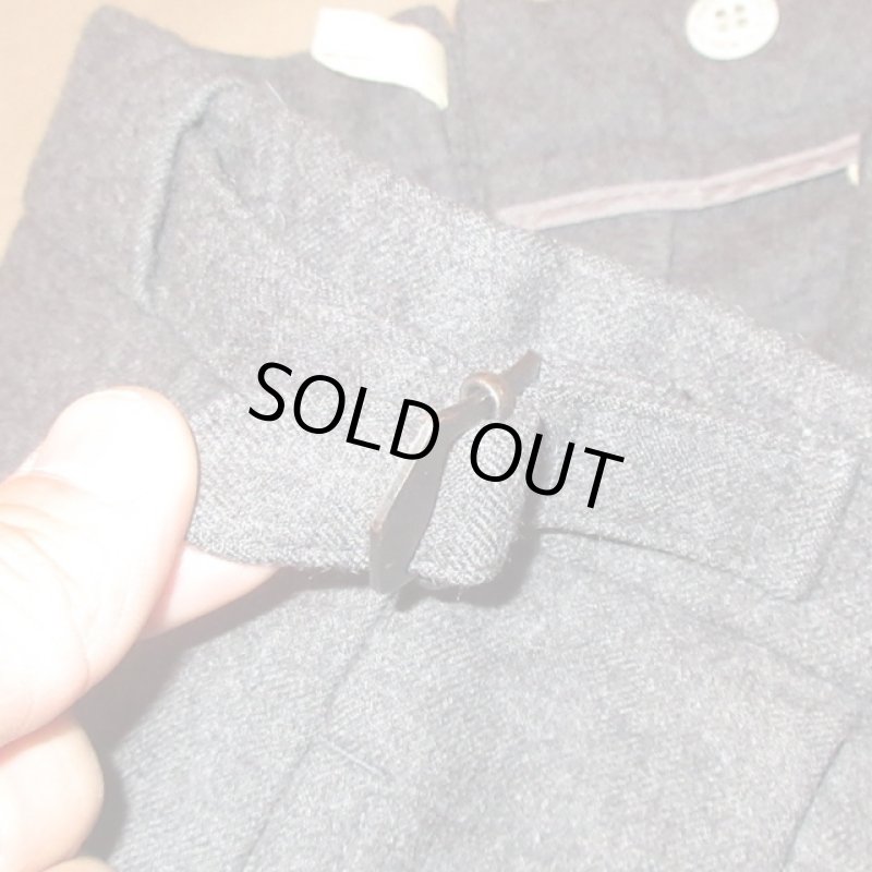 画像2: 古着 90's Ralph Lauren ラルフローレン タック入り ウールパンツ CHA /190116 (2)