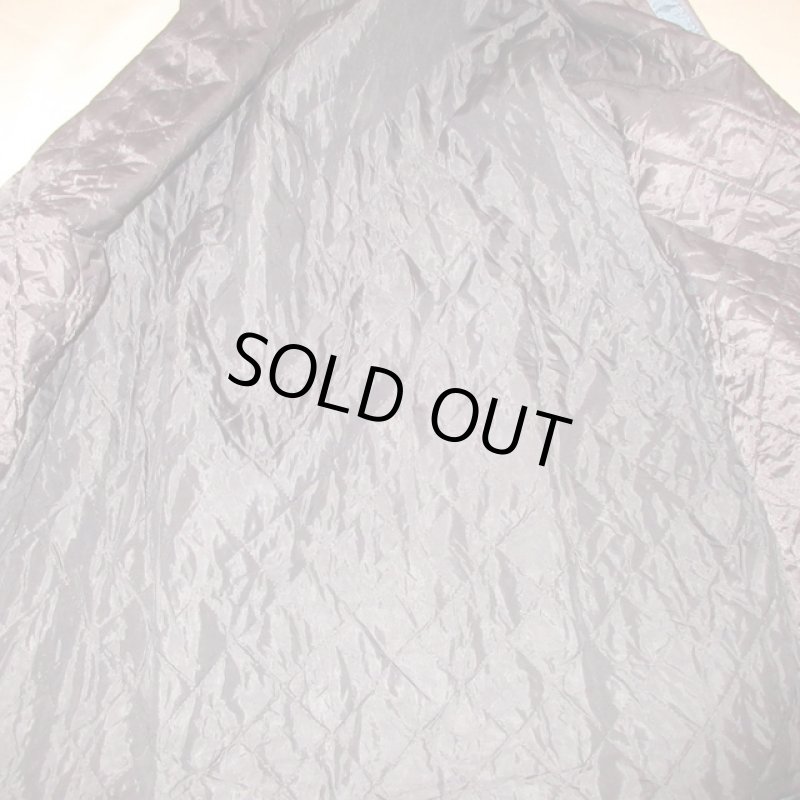 画像5: 古着 80's UNKNOWN ナイロン レーシングジャケット NVY×RED / 190203 (5)