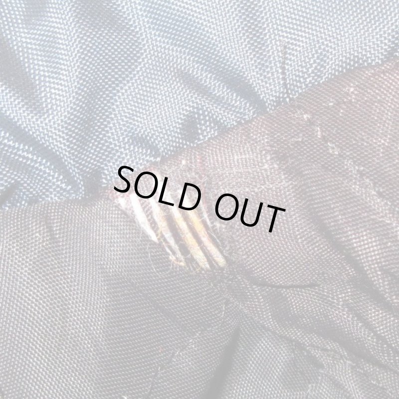 画像8: 古着 80's UNKNOWN ナイロン レーシングジャケット NVY×RED / 190203 (8)