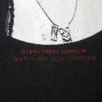 画像5: 古着 90's DREAD ZEPPELIN ドレッドツェッペリン A BAD TRIP TOUR Tシャツ BLK / 190220 (5)