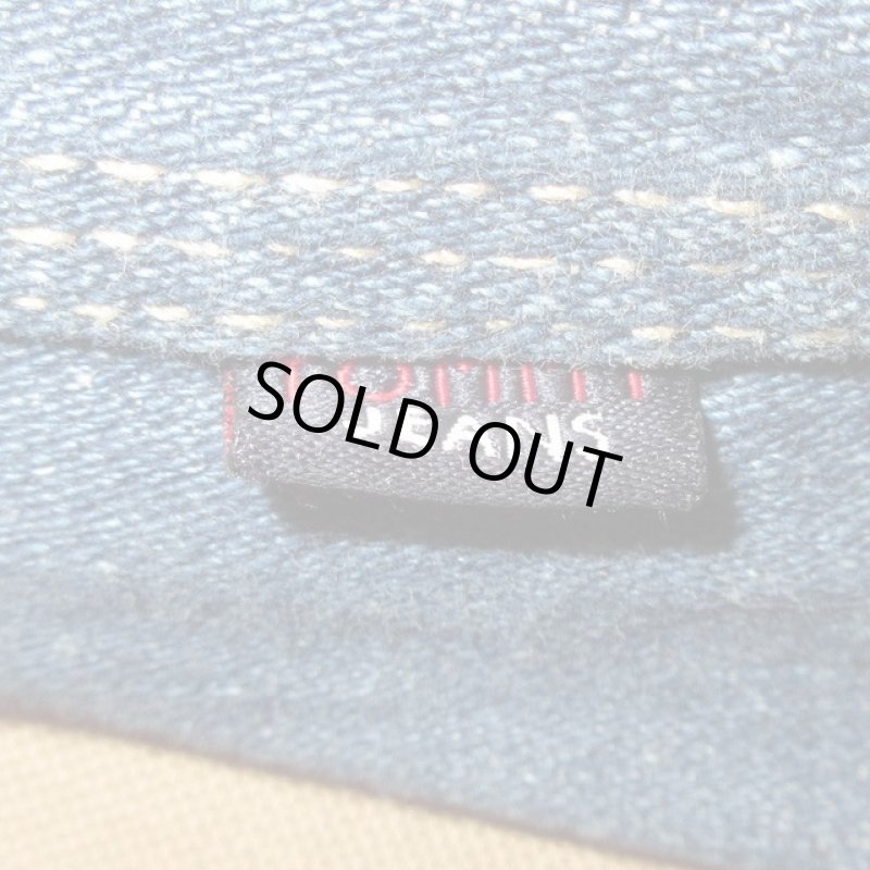 画像6: 古着 00's TOMMY JEANS トミージーンズ デニム カバーオール ジャケット NVY / 190227 (6)