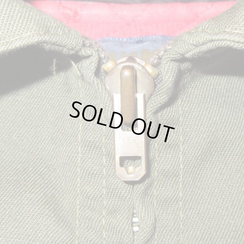 画像6: 古着 70's OSH KOSH オシュコシュ ライナー付き ワークジャケット OLV / 190314 (6)