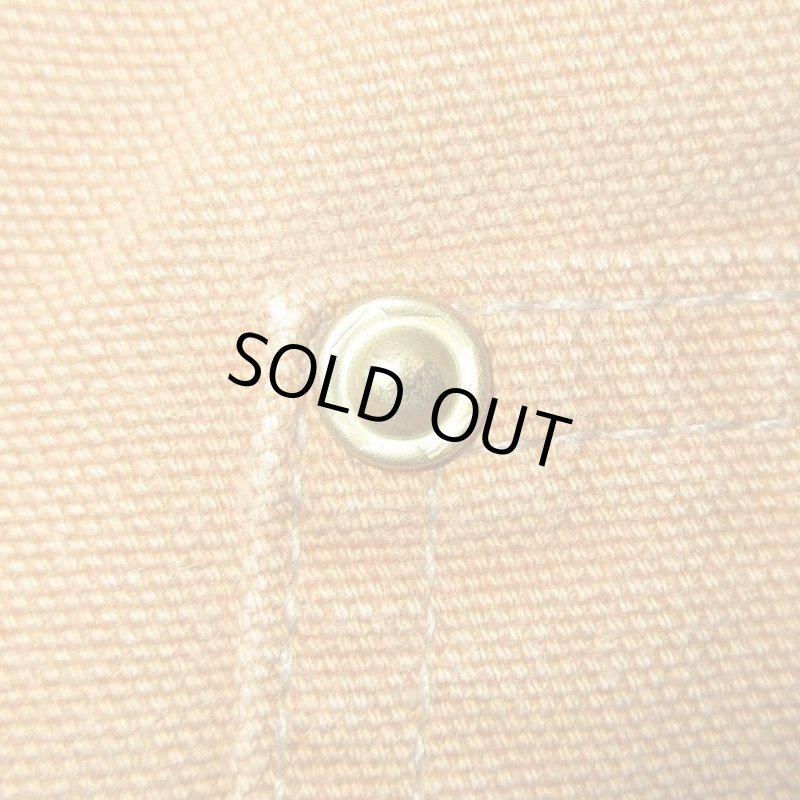 画像5: 古着 90's Carhartt カーハート ダブルニー ダック地 ペインターパンツ ワークパンツ アメリカ製 BRW /190401 (5)