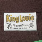 画像7: 古着 70's KING LOUIE キングルイ ボーリングシャツ 半袖シャツ BRW / 190516 (7)