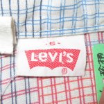 画像5: 古着 80's Levi's リーバイス マルチチェック 長袖シャツ MIX /190521 (5)