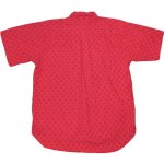 画像2: 古着 90's GAP ギャップ アンカーモチーフ 半袖シャツ RED / 190516 (2)