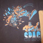 画像3: 古着 90's SPACE JAM スペースジャム LOONEY TUNES アニメ Tシャツ BLK / 190610 (3)