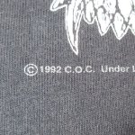 画像5: 古着 90's CORROSION OF CONFORMITY COC BLIND 1992 ツアー Tシャツ BLK / 190606 (5)