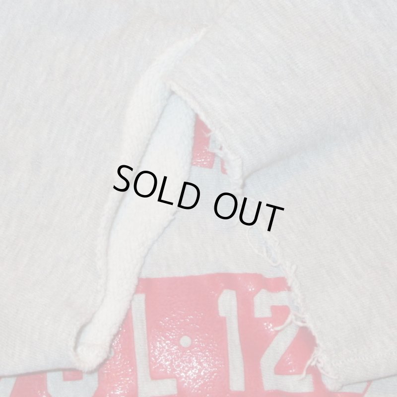 画像6: 古着 70's Champion チャンピオン REVERSE WEAVE 単色タグ カットオフ 半袖スウェット GRY /190605 (6)