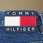 画像3: 古着 90's TOMMY HILFIGER トミーヒルフィガー デニムショーツ BLUE / 190613 (3)