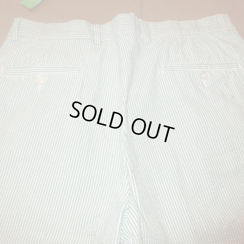 画像8: 古着 00's Brooks Brothers ブルックスブラザーズ シアサッカーパンツ GRN /190619 (8)