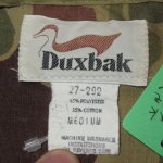 画像3: 古着 70's DUX BAK ダックスバック ハンティングカモ 半袖シャツ / 190701 (3)