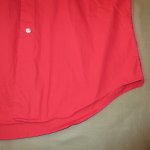画像9: 古着 60's GOLDEN BRENT ブレント チェーンステッチ刺繍 ボーリングシャツ 半袖シャツ RED×WHT / 190701 (9)