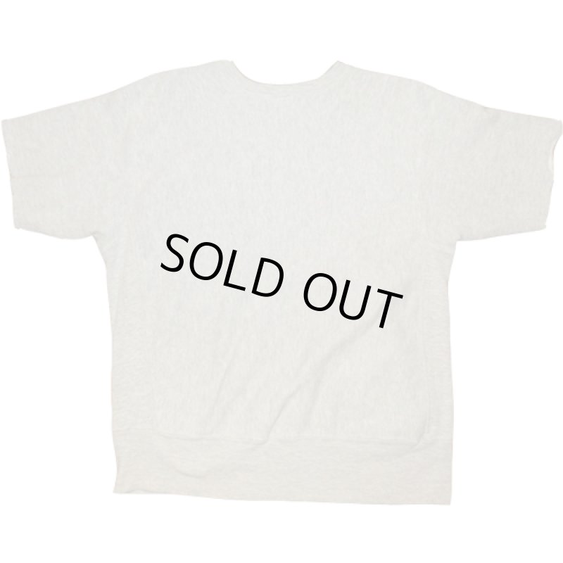 画像2: 古着 70's Champion チャンピオン REVERSE WEAVE 単色タグ カットオフ 半袖スウェット GRY /190605 (2)