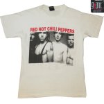 画像1: 古着 90's RED HOT CHILI PEPPERS レッドホットチリペッパーズ MOTHERS MILK フォト 1990 Tシャツ WHT / 190606 (1)